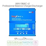 SKYRC IMAX B6AC V2 6A LCD Display Charger and Discharger RC Model Battery Re-peak Mode with QC3.0 Drones Accessories